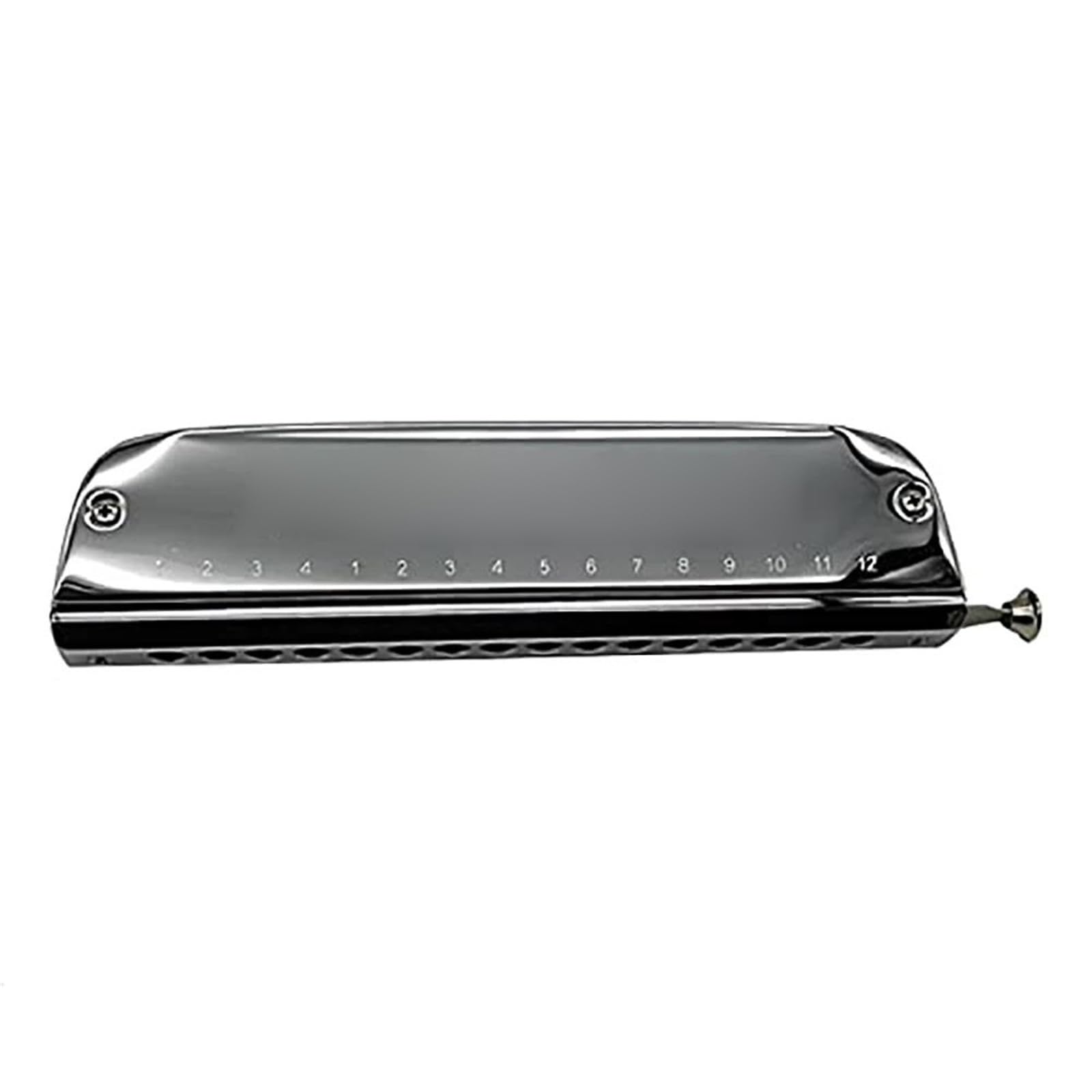 Armonica Blues Armonica Cromatica C Chiave 16 Fori 64 Toni | Chiave C armonica cromatica, armonica a bocca professionale a 16 fori e 64 toni(Boat shape)