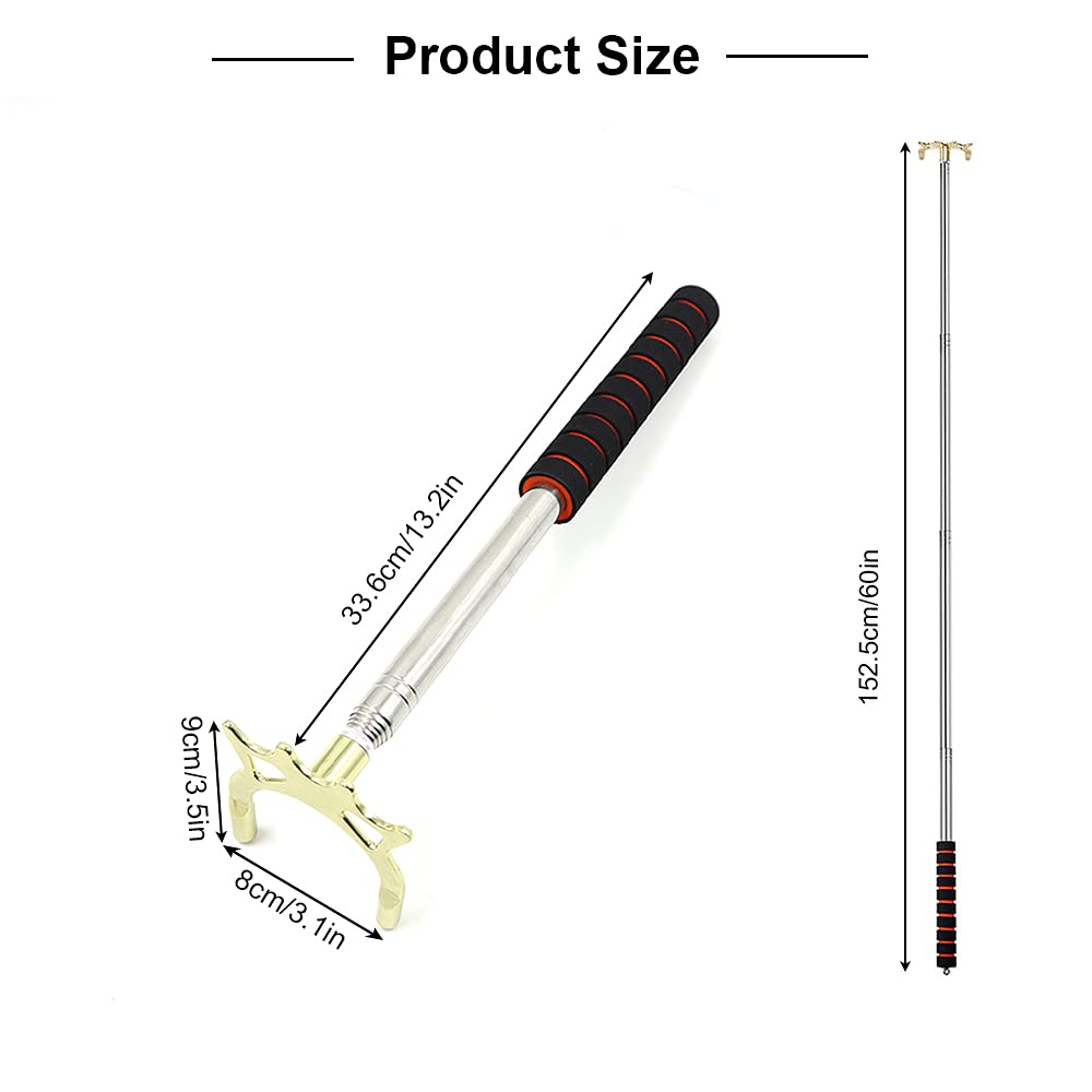 Pont Bâton De Billard Rétractable Silicone – Tête Noire (Zaplyte)