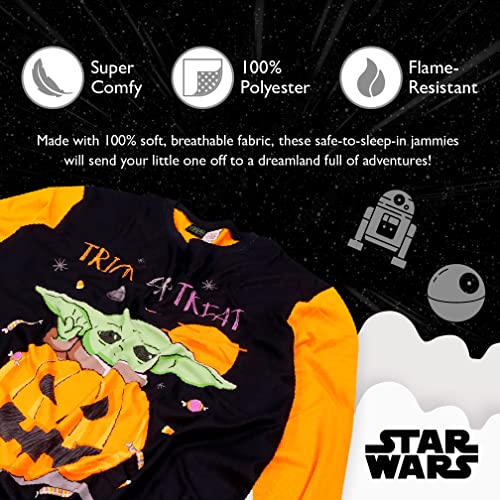 STAR WARS Men's 2-Piece Pajama Set, Matching Family Halloween Pajamas3