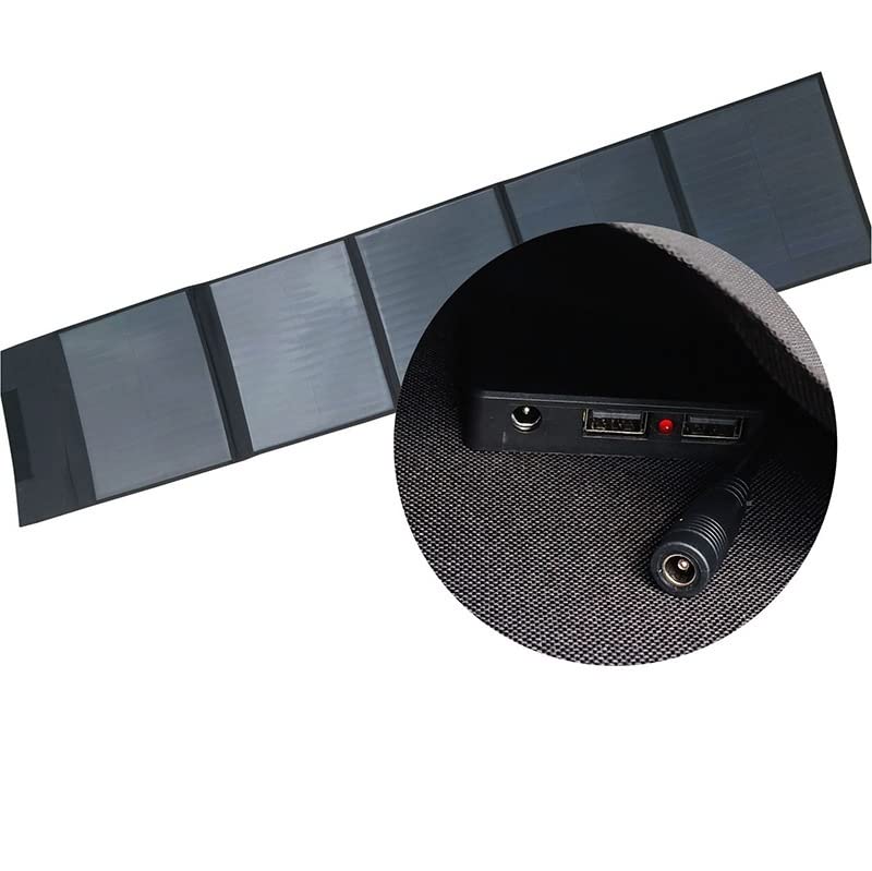 Pannello Solare Scheda di Generazione di Energia Pieghevole Solare Ricaricabile Scheda di Ricarica Fotovoltaica A Singolo Cristallo 12V Intelligente for Alimentazione Esterna