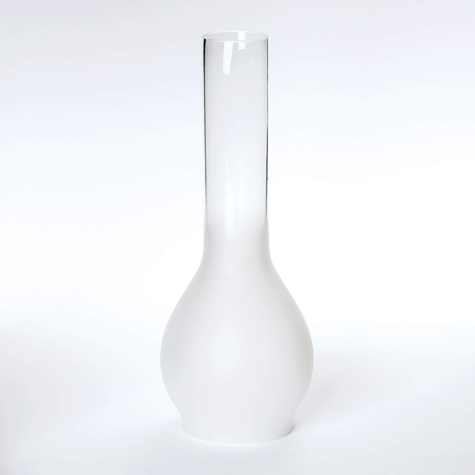 Glas Ersatzglas klar-matt für E27 Öffnung 77mm Ersatzschirm Schirm Leuchtenglas (80mm)