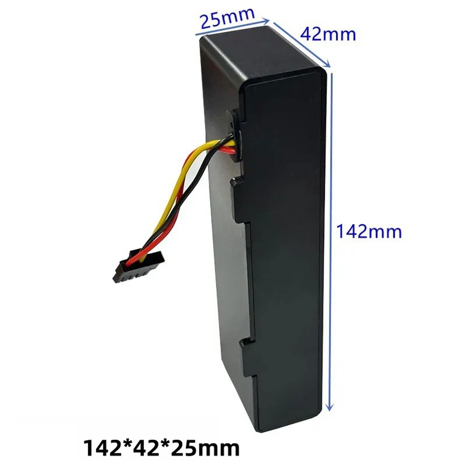 14.8V 28Ah 4S1P Batterie lithium-ion rechargeable Carte de protection BMS intégrée Boîtier en PVC étanche Batterie lithium-ion pour robot 14.8V 28Ah