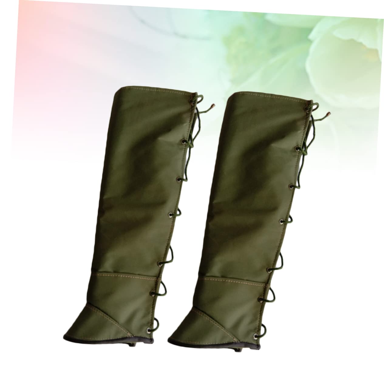 BESPORTBLE Manchon De Jambe De Jungle Guêtres De Contre Les Serpents Guêtres De Bottes De Randonnée Guêtres De Jambe Imperméables Couvre-Chaussures Manchon De Jambe