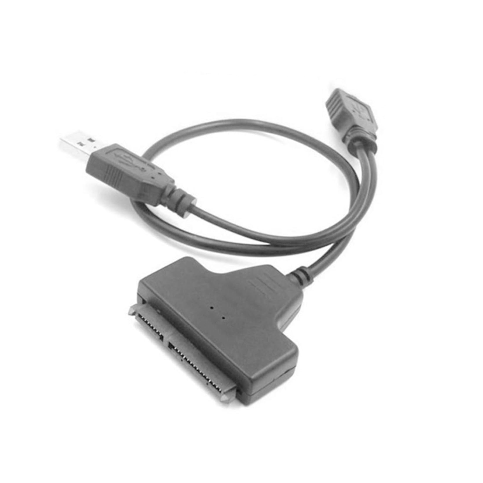 Operitacx 3 Set Adattatore Hard Disk Esterno Usb Connettore Usb Per Hard Disk Alimentazione Ausiliaria Facile Trasportare E Utilizzare 2 Pezzi*3