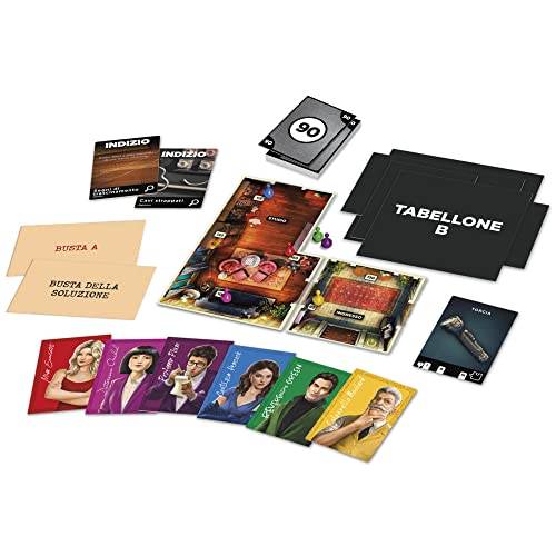 F5699 Gioco Da Tavolo Clue Treachery At Tudor Mansion Detective - vue 5