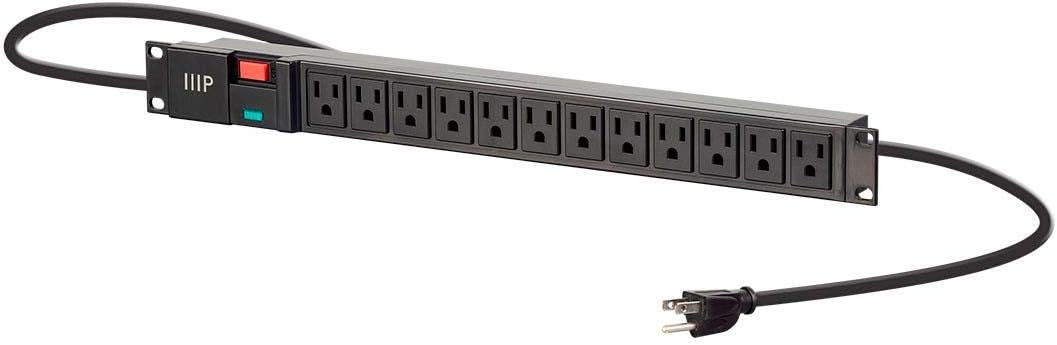 Monoprice140001 Power Distribution Unit, Black
