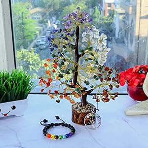 Yatskiachakratreemoneytreecrystaldecorgemstonetreecrystaltreeoflifespiritualdecor7chakracrystalscrystaltreeforpositiveenergymeditationgiftsgiftforwomen Urban Country Home Decor Yatskia chakra tree money tree crystal decor gemstone tree crystal tree of life spiritual decor 7 chakra crystals crystal tree for positive energy meditation gifts gift for women urban country home decor