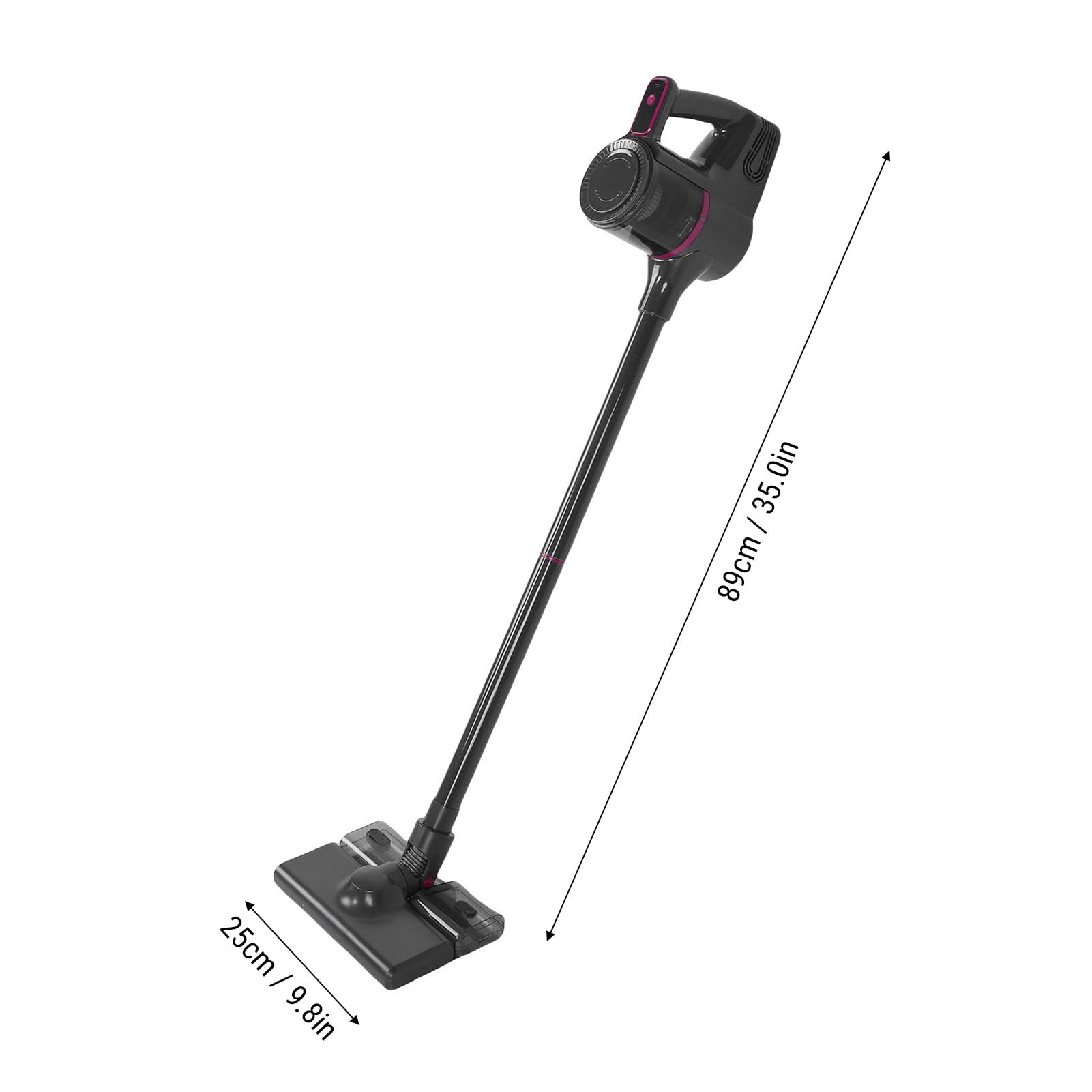Aramox Aspiradora Inalámbrica, Aspiradora de Mano ABS con Succión de 15000 Pa, 3 Niveles, Diseño de Varilla 2 en 1, Batería de 2000 MAh, para el Hogar, Alfombra, Suelo Duro, Pelo de Mascotas, Coche