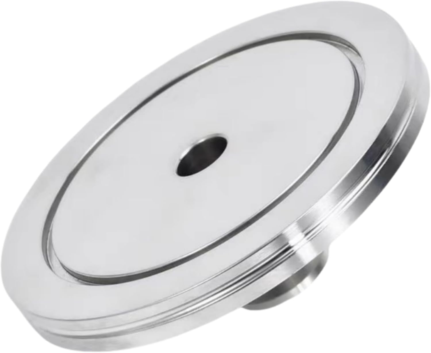 Stainless Steel KF to ISO Flange Adapter, Straight Reducer, 304 Series, Vacuum Component, 1pcs(KF-50 ISO-200)