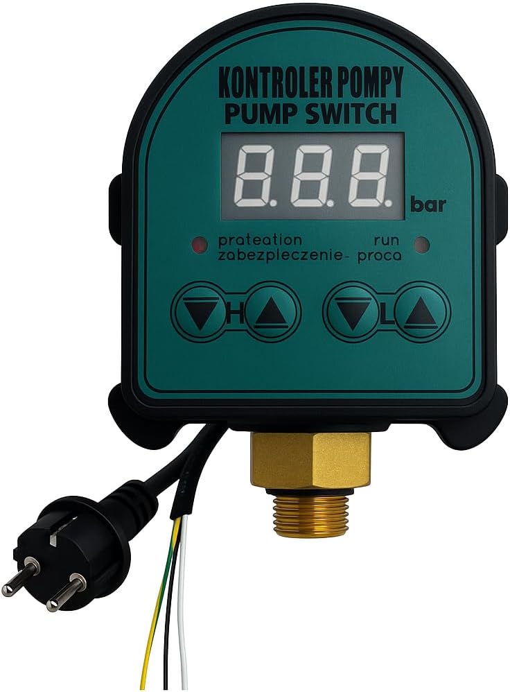 AM-DB01 Domestic Water System Digital Pressure Switch 1/4 Inch AG Automatic Pump Control Pressure Monitor