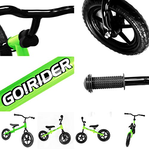Amazon.co.jp: 足こぎ自転車GO!RIDER【黒】ブレーキ無 軽量 キック