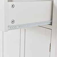 Vista 158 de LUMISOL Carrito de isla de cocina con ruedas de bloqueo con 2 cajones y 4 gabinetes, isla de cocina rodante con estantes ajustables, mesa de madera