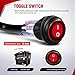 Nilight Led Light Bar Wiring Harness Kit 16AWG 12V On Off Waterproof Switch Power Relay Blade Fuse-4 Leads