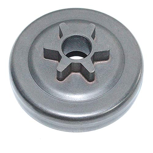 AUMEL Pignon de Tambour d'embrayage 3/8"6T pour Echo CS300 CS301 CS340 CS341 CS346 CS345 CS3000 Tronçonneuse Remplacer 17500539132 Cover
