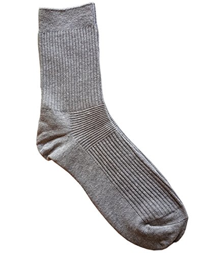CHAUSSETTES anti transpiration - CHARBON DE BOIS DE BAMBOU (39-42, GRIS)
