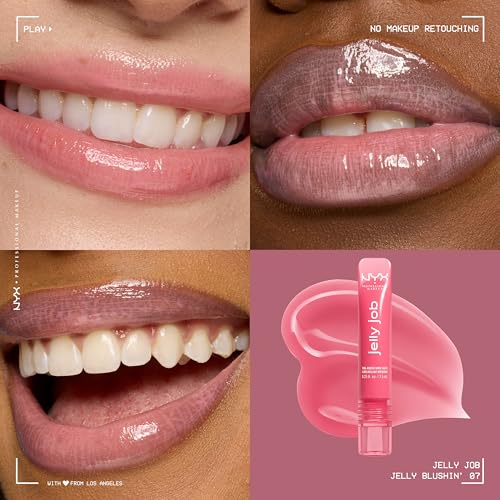 NYX Professional Make Up Jelly Job Peptide Infused Jelly Gloss Jelly Blushin - Afbeelding 3
