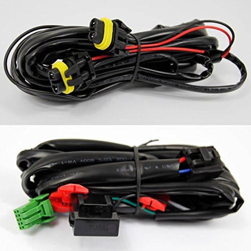 AKKON - For Honda Odyssey SUV Bumper Driving Smoke Fog Lights JDM Driver/Passenger Lamps Wiring/Switch/Bracket