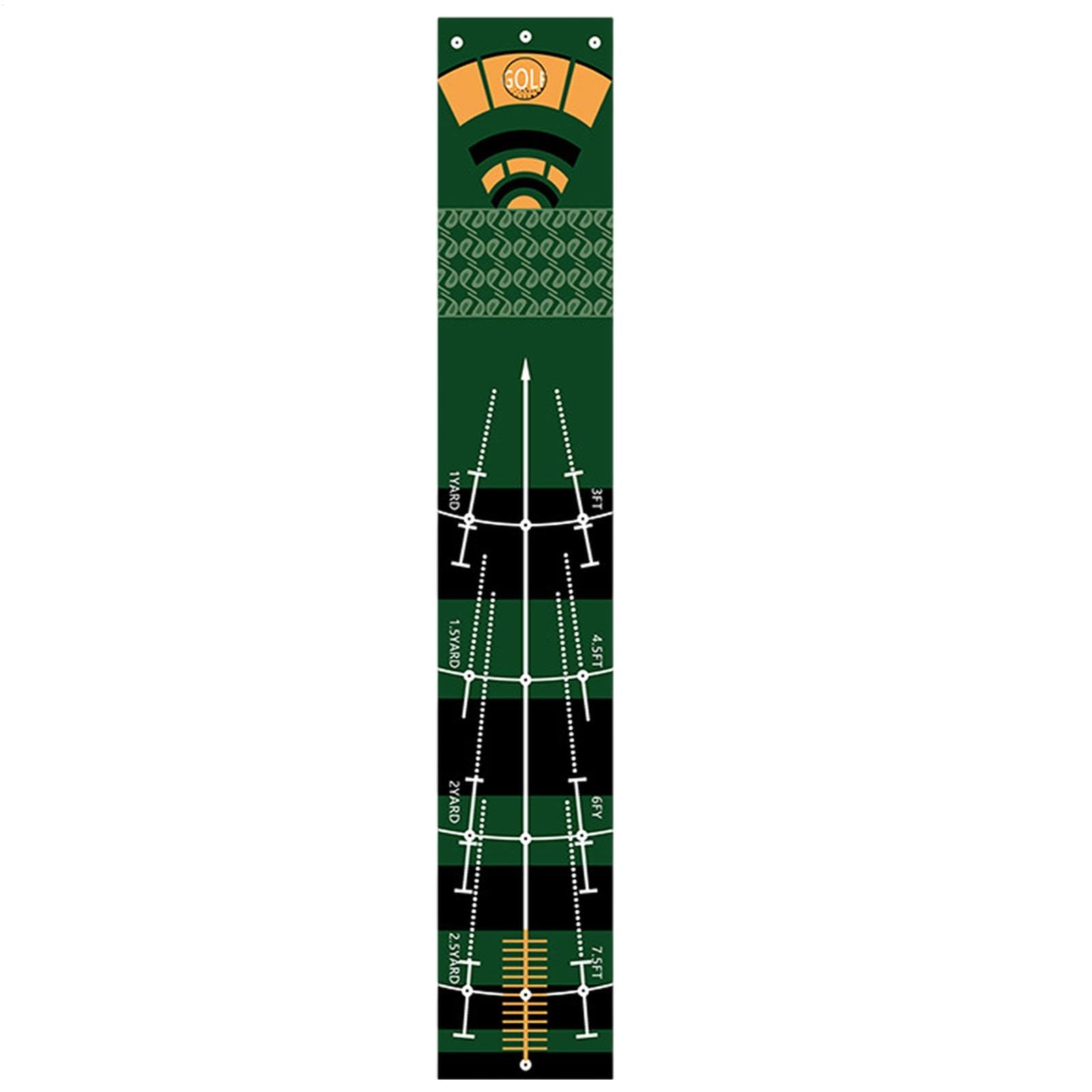 Tapis d'entraînement au Putting, Putting Green en intérieur | Tapis d'entraînement de Golf Portable | Green de Golf d'intérieur, équipement d'entraînement de Golf réutilisable pour viser,