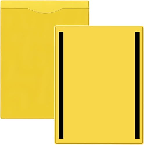 Vista 19 de StoreSMART FJ85SSTCM-5 - Chaquetas de plástico para archivar - Magnéticas - Transparente 5 unidades - Lado corto abierto - FJ85SSTCM-5 Claro