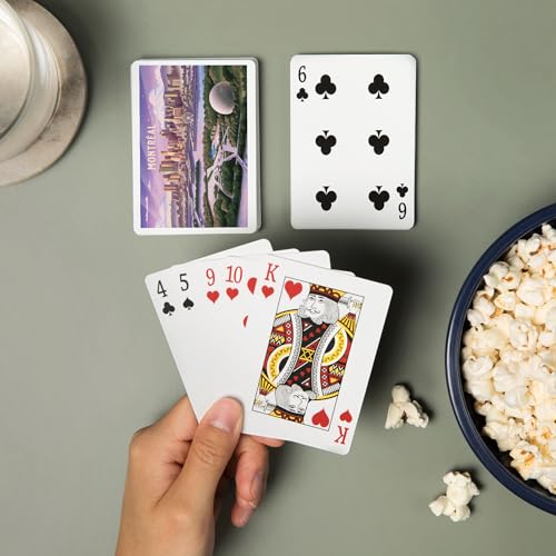 52 Cartas de Poker Serie Montreal Quebec Lithograph miniatura 2