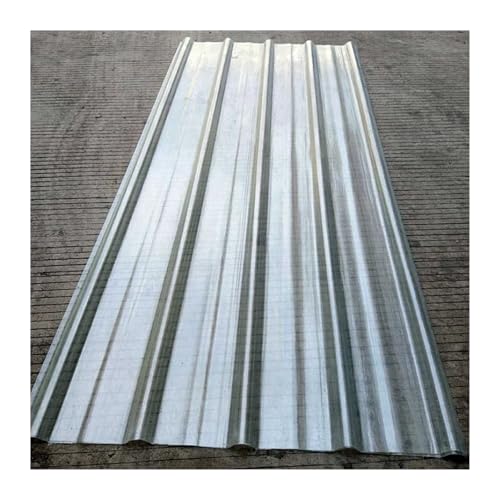 2 láminas de fibra de vidrio corrugada resistentes a los rayos UV de 1,5 mm de grosor, paneles de drenaje rápido para revestimiento de solárium y paredes, placas duraderas de iluminación diurna