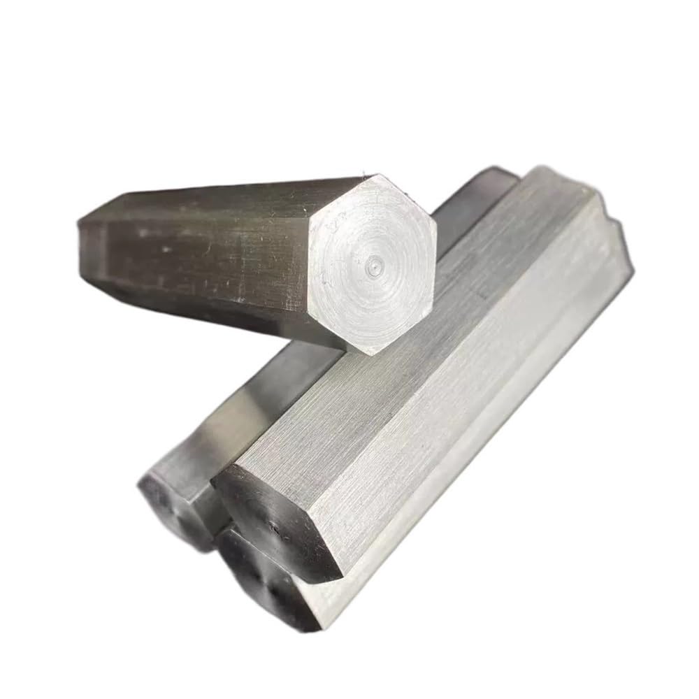 Barre esagonali in alluminio 6061 da 10 pezzi, 100-1000 mm, 8-60 mm sottotese for supporto 'inquadratura(200x20mm)