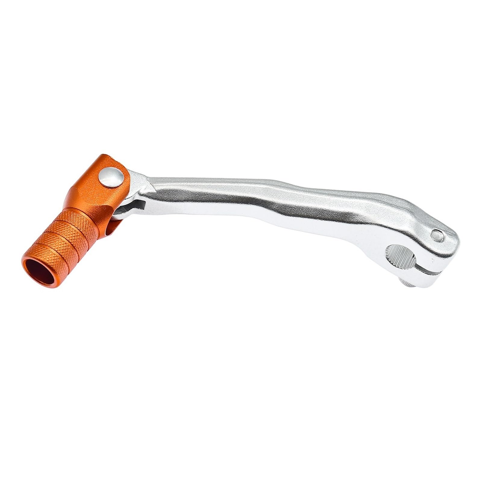 Syc27qp Silver Orange Shift Pedal Lever Motorcycle For Dt230 Mt250 Motorcycle Accessories Gear Shift Lever Dirt Bike Motocross Enduro Folding Gear Lever Pedal Shift Lever