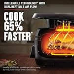 George Foreman Beyond Grill™ 7-in-1 Electric Indoor Grill with Air Fry Technology, MCAFD800D, Black, Large - Image 3