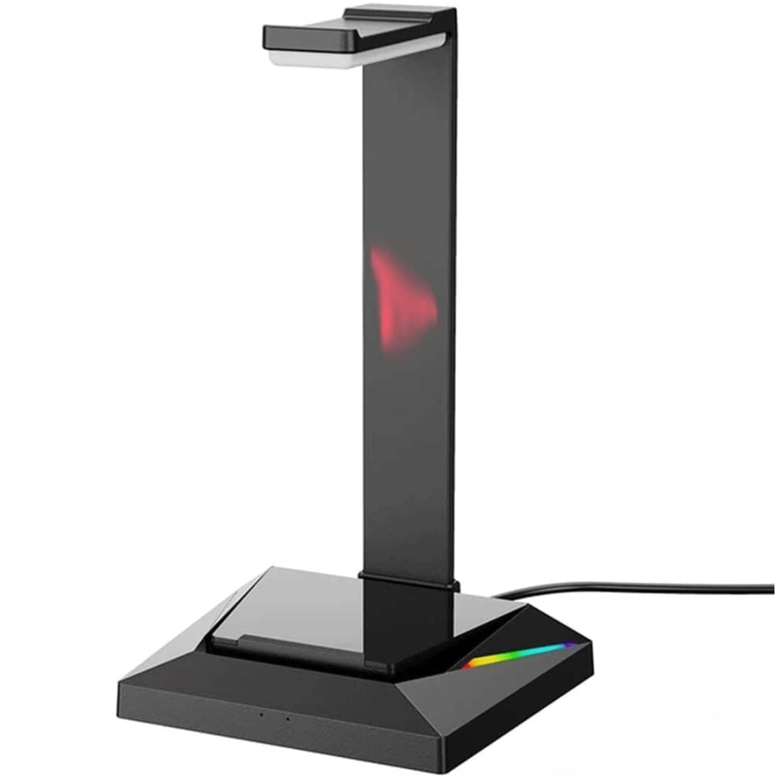 Supporto per cuffie Supporto per cuffie RGB Supporto per cuffie da gioco USB da tavolo con porta di ricarica di tipo C Accessori per computer