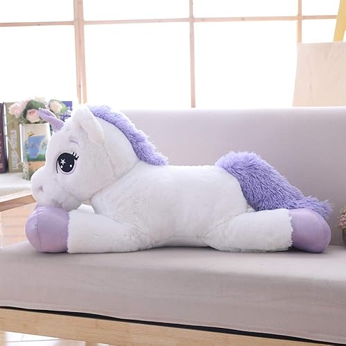 Juguetes gigantes de unicornio de peluche,Cojín de almohada de felpa para el cumpleaños,San Valentín,Dormitorio