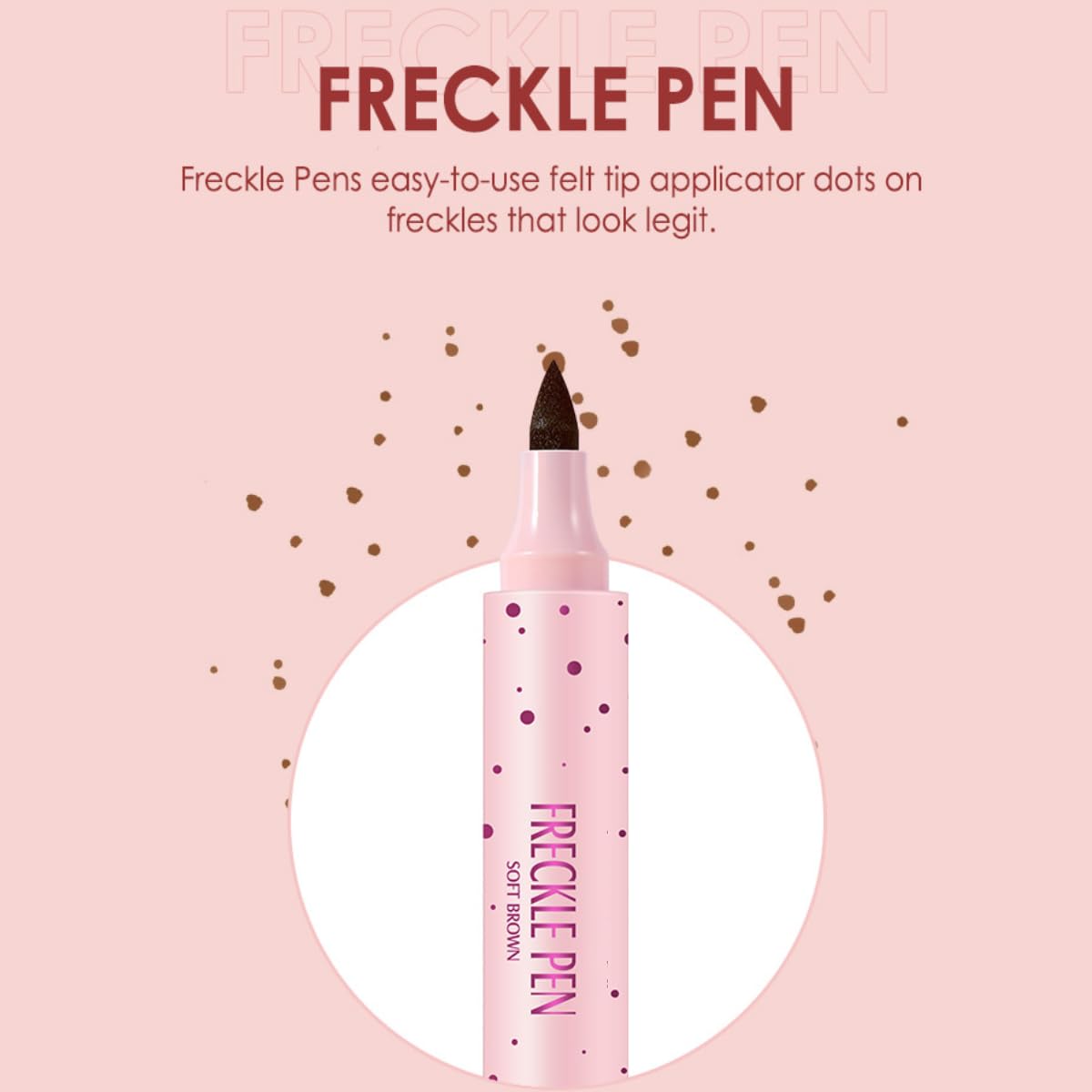 KARLOR Freckle Pen - Waterproof Light Brown & Brownish Spot Tattoo Pencil - Image 3