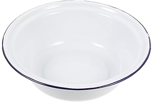 Ciieeo Enamel Wash Basin: A Nostalgic Nesting Delight