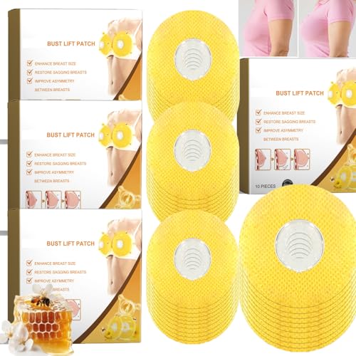 Royal Jelly Breast Enhancement Patch, Natural Nourishing Lifting and Firming Breast Enhancer Patch for Women, Tightens & Enhances Elasticity (40PCS)