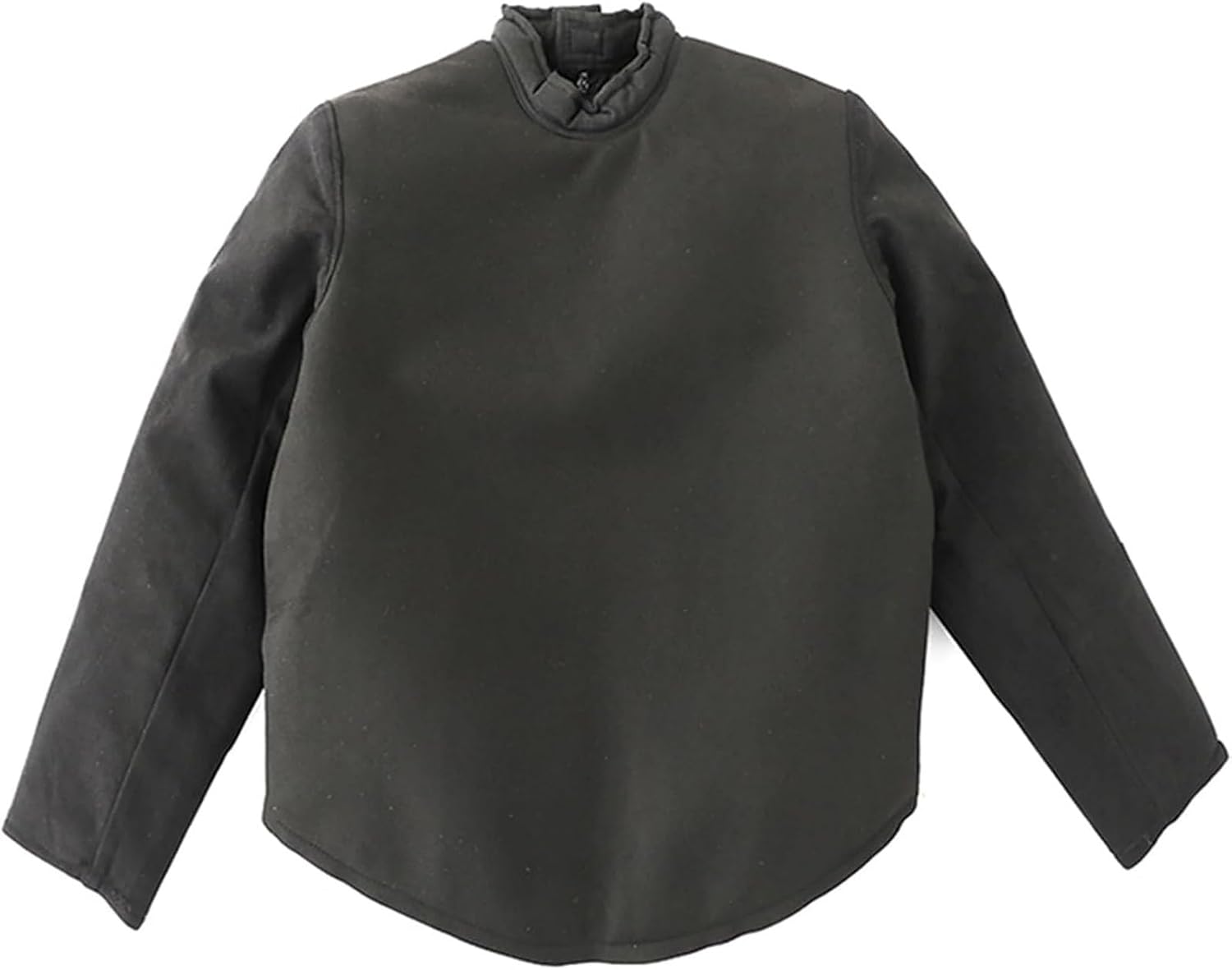 Fencing Equipment Protective Suit, Padded Fencing Sport Vest Canvas Long Sleeve Or Sleeveless Jacket, Fencing Sabre Jacket, Fencing Training Protective Suit - Black(Size:XL,Color:Long Sleeves)
