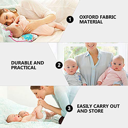 STOBOK Bolsa de Fraldas para BebÃªs Bolsa de Fraldas para BebÃªs Bolsa de Grande Capacidade para Mat