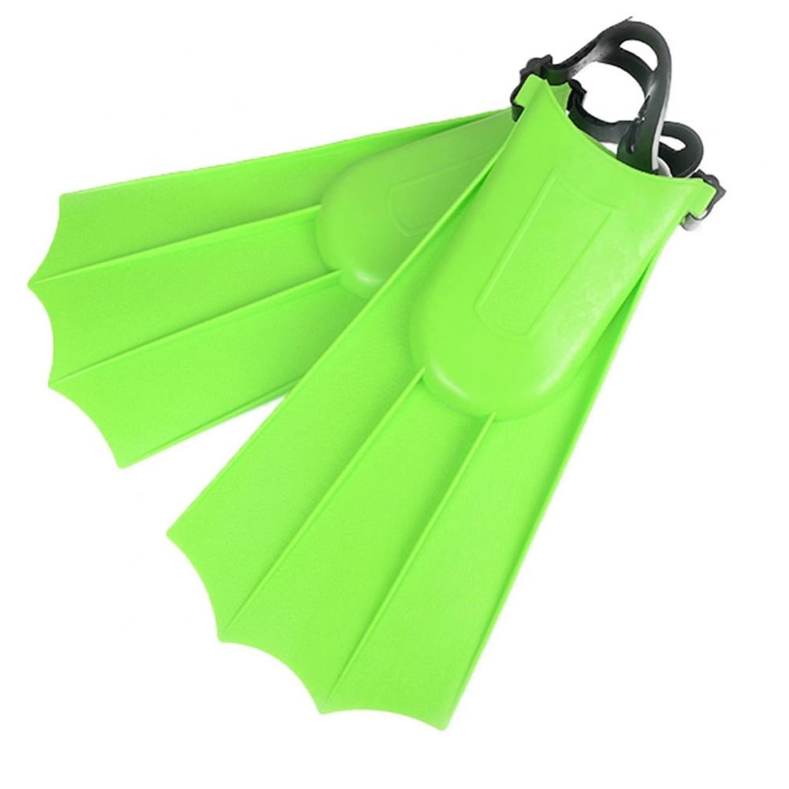 f fabobjects F FABOBJECTS® Fins Adult Snorkeling Diving Swim Short Fins Flippers with Adjustable Heel - Color : Green-picture-23