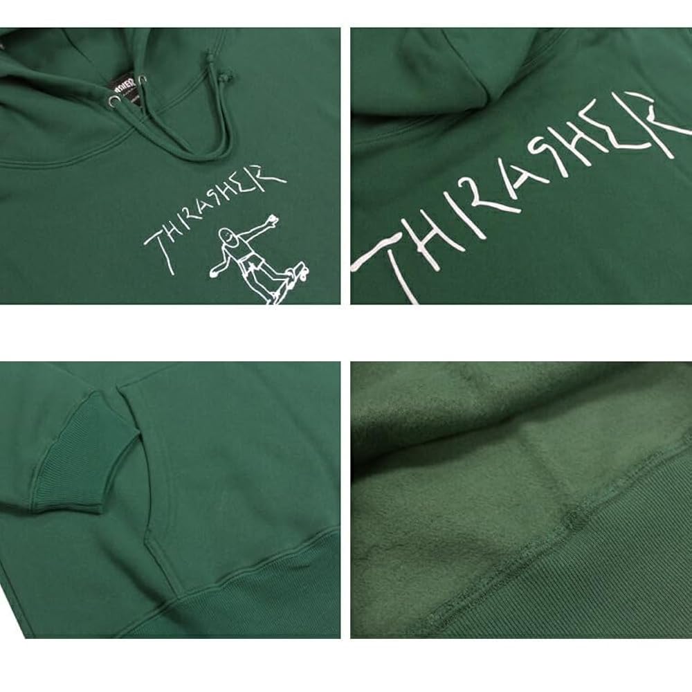 セール スラッシャー ゴンズ アート プルオーバーパーカー スウェット GONZ ART HOODIE SWEAT PARKA/スラッシャーマークゴンザレス10oz