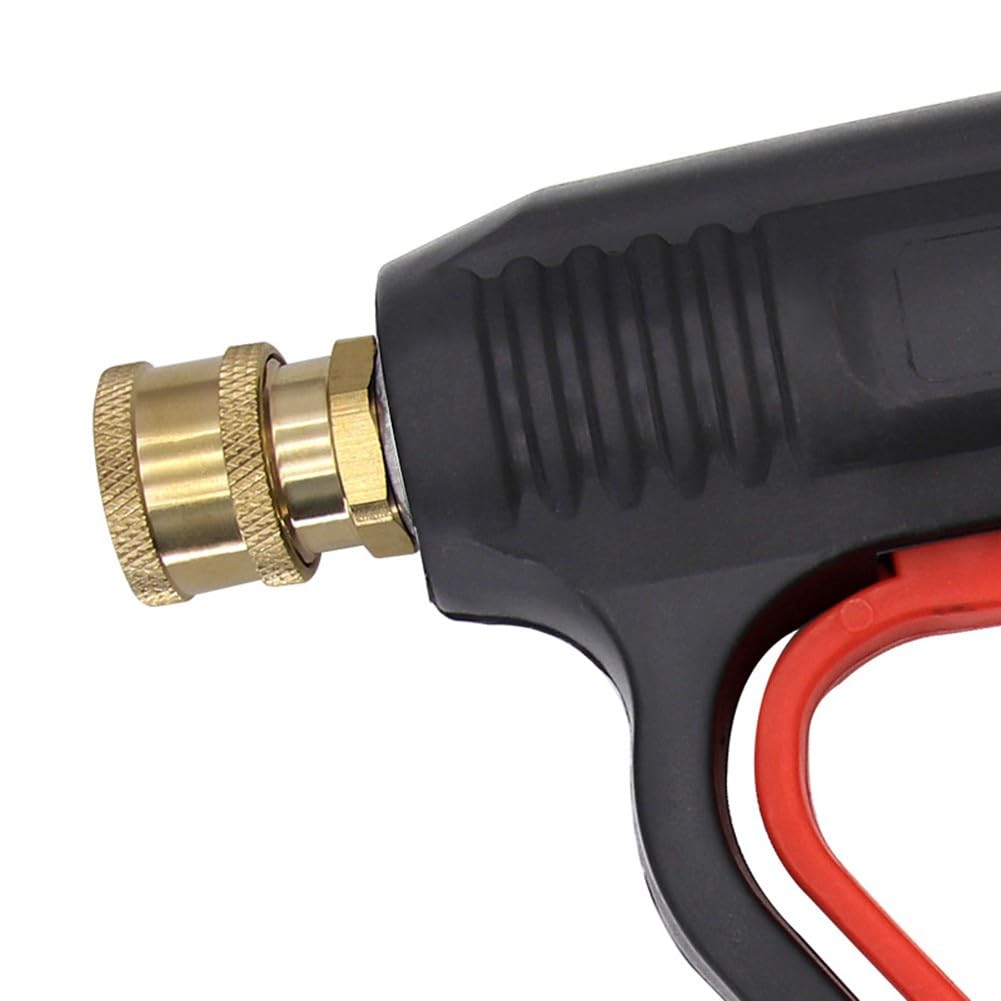 Ugello rotante a 360 gradi, pistola a spruzzo per idropulitrice, getto d'acqua regolabile per lavaggio auto, pulizia patio, attrezzature elettriche da giardino, punta turbo in ottone