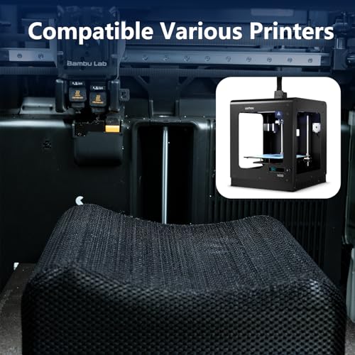 Siraya Tech Flex Rebound PEBA 95A Schwarz – Hochelastisches PEBA 3D-Druckfilament, flexibel, schlagfest für Sportausrüstung, Wearables und dynamische Teile (Schwarz, 800g)