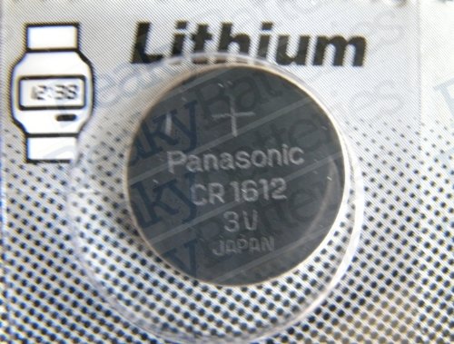 Preisvergleich Produktbild Panasonic CR1612 Lithium Knopfbatterie, 40mAh