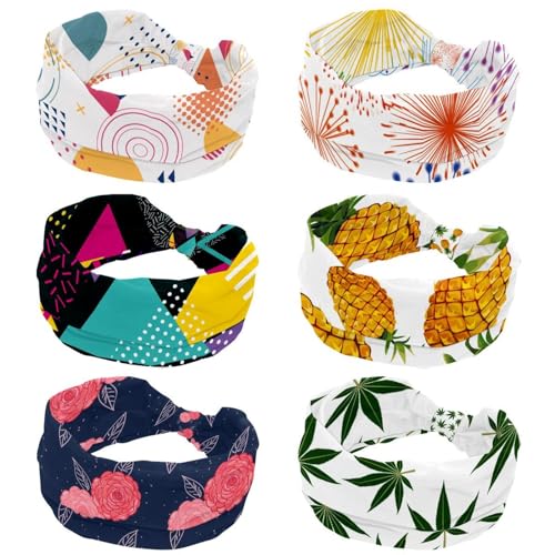 Bandeaux larges pour femme antidérapants pour la sueur