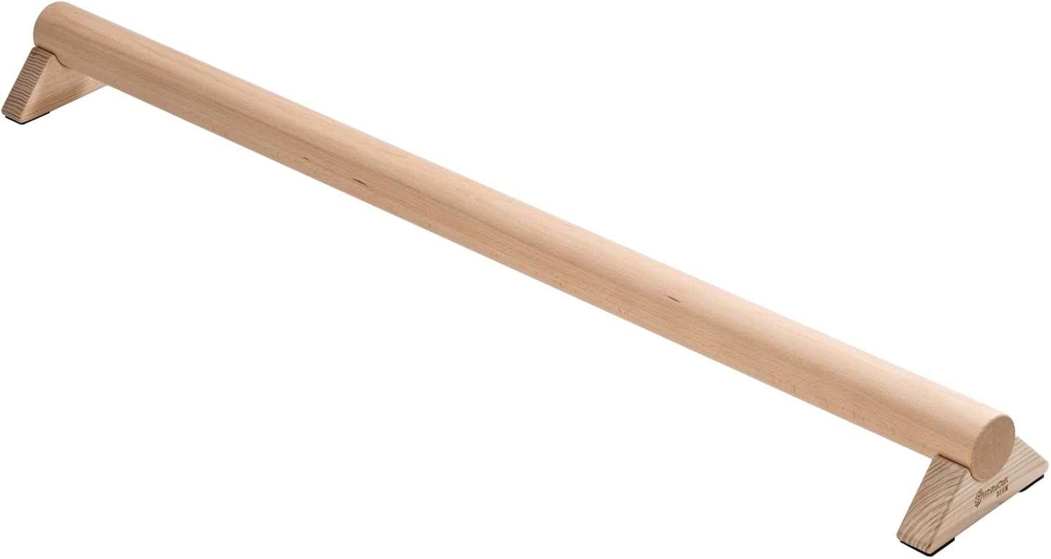 WhiteOak Balance Beam 100 cm de madera, para entrenamiento de pies, vigas de madera para el hogar, vigas de equilibrio Beam Gimnasics