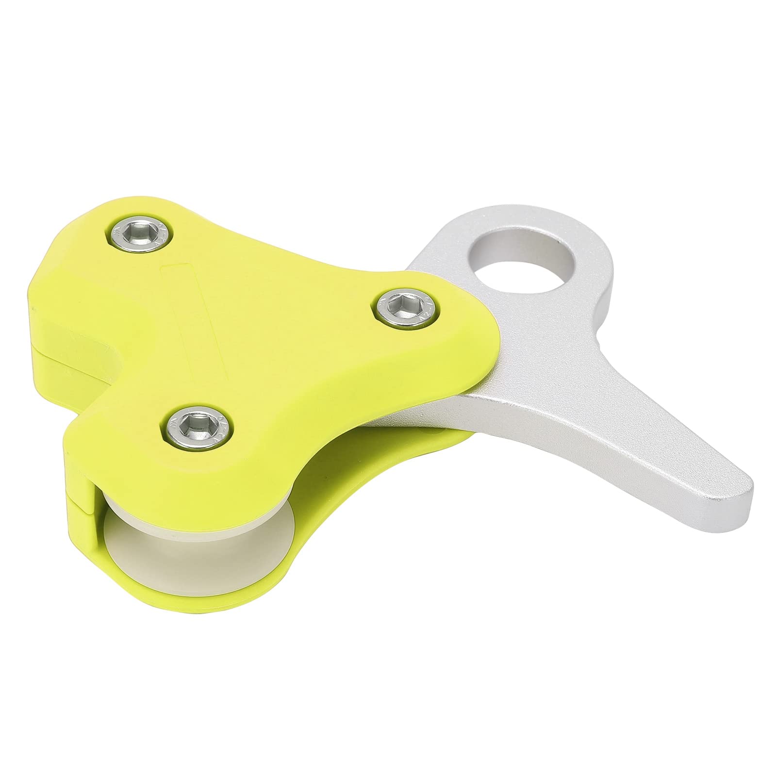 Bouée de Plongée Apnée Poulie Métallique, Accessoires de Plongée(Jaune) plongée