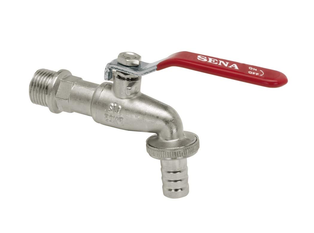 Vanne à Boisseau Sphérique Cornat 3/4'' Avec Purge - Chromée, Levier Aluminium - Pour Eau Chaude/sanitaire - 25 Bars Max