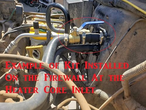 Muzzys Universal A/C Hack Kit, Fits Most Vehicles And All 5/8 Inch And 3/4 Inch Id Heater Hose Systems. Repair Cars And Trucks With Weak/Warm Air Conditioning thumb #3