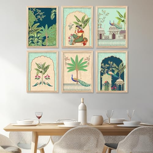 ArtX Paper Indian Madhubani Art Paintings with Frame for Home Decor ...