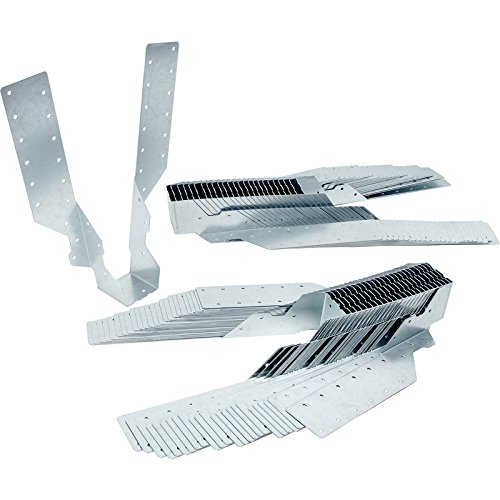 Brand: Bpcfixings Silver Timber To Timber Joist Hanger Trade Pack 47Mm Wide