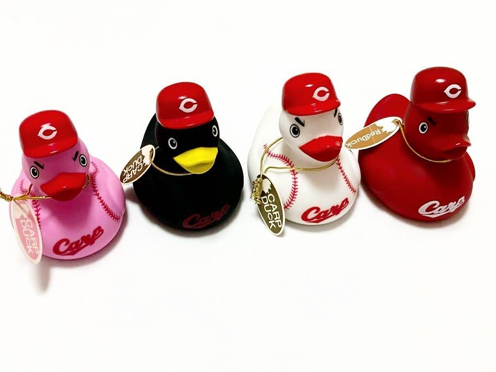 カープ アヒル 4体セット カープ アヒル 4体セット カープグッズ アヒル カープダック