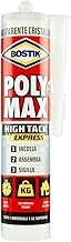 BOSTIK Poly Max High Tack Express Cristal colla di montaggio e sigillante universale super rapido e super forte, 100% cristallino cartuccia 300g trasparente