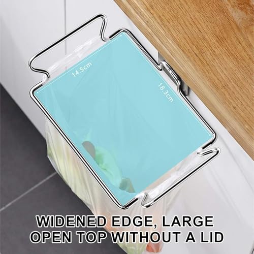 Image of Garbage Bag Holder, Dustbin Holder for Kitchen Cabinet, Under Counter Bin, Space-Saving Solution for Kitchen and Bathroom